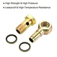 thumbnail image 4 of Unique Bargains 13mm Barb M16x1.5 Male Thread Hose Pipe Fitting Elbow Carbon Steel Adapters, 4 of 5