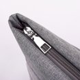 thumbnail image 3 of OULII Portable Waterproof Grey Oxford Cloth Business Briefcase Laptop Bag for Office Use, 3 of 5