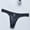 Black, variant on Jwputqe Thongs,Thongs For Men,Mens ThongsBreathable,Cooling,Solid,Low Waist,Polyester,Cotton,Black,S (US:4)