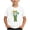 B-White, variant on Fengactive Toddler Kids Clover St Patricks Day Print T Shirt Crew Neck Breathable Casual Summer Short Sleeve Tops for 1-12T