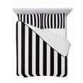 thumbnail image 7 of Simple Black White Stripes Twin Size Down Alternative Comforter, Lightweight Comforter Quilt Bedding Set with Pillow Shams Modern Stripes All Seasons Bed Comforter Duvet Insert 68"x86", 7 of 7