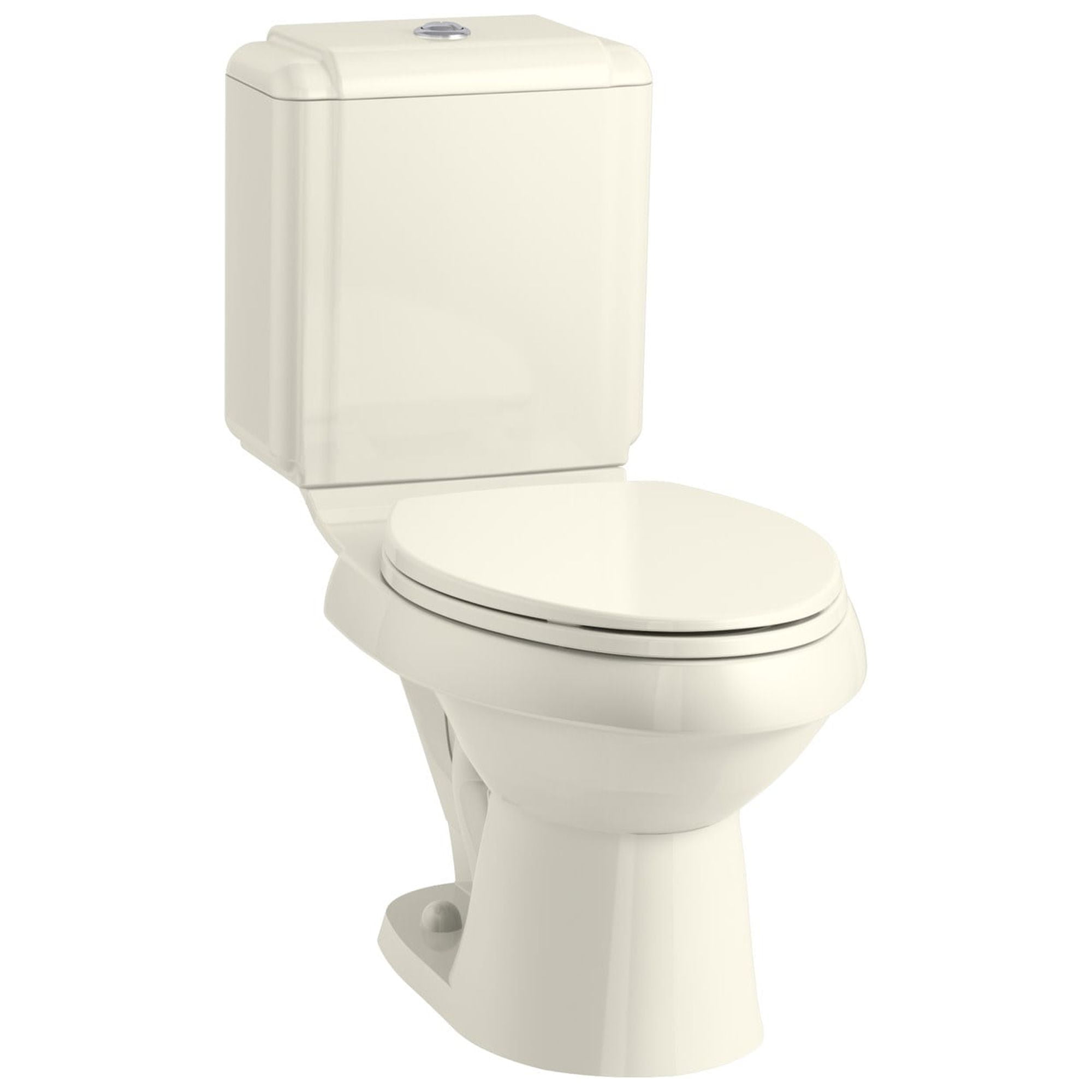 Kohler K-4774-47 Brevia Quick-Release Elongated Toilet Seat - Almond