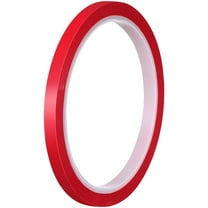Pawsdot Heat Resistant Tape Adhesive Tape Red 1 Roll