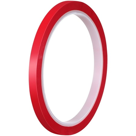 Beaupretty Car Decorative p Red Vinyl Tape Strong Adhesive Weather Resistant