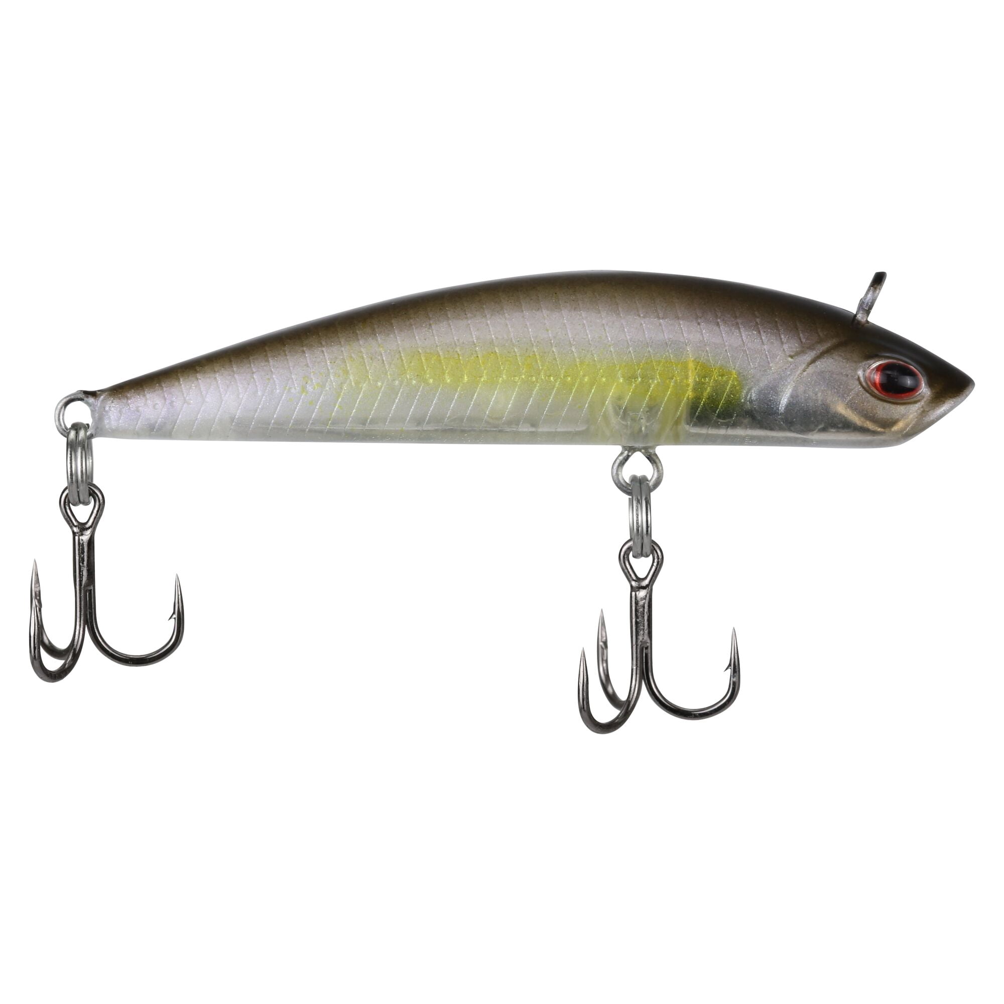 Berkley Finisher, 1.75 in, Glide Baits, Stealth Shad (1 Count)