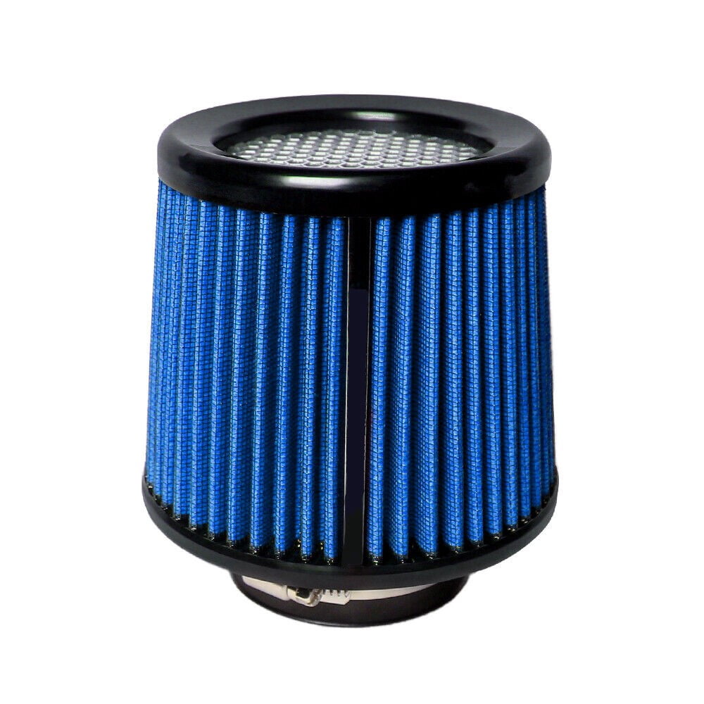 New 3 inch 76mm Cold Air Intake Cone Replacement Dry Air Filter High Flow Inlet
