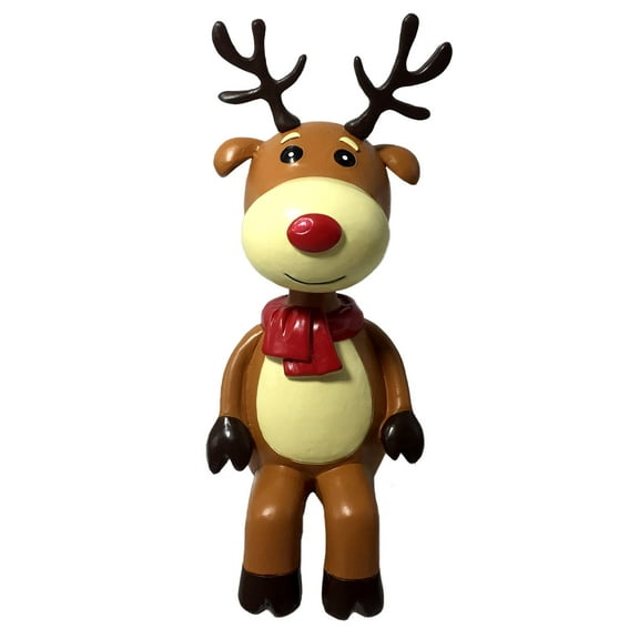 Reindeer Mantle Mates Sitting Holidays Christmas Winter Bobblehead