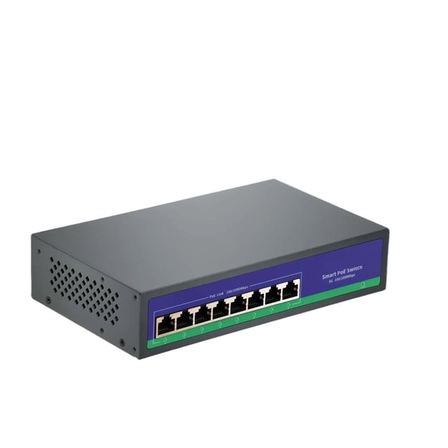 4 8 Port Full Gigabit POE Switch Support IEEE 802.3af/at Ethernet Switch With Network ICs For IP Camera
