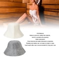 thumbnail image 4 of Gorro De Sauna, Gorro De Baño De Fieltro Ligero Y Cómodo, Para Hombres, 4 of 7