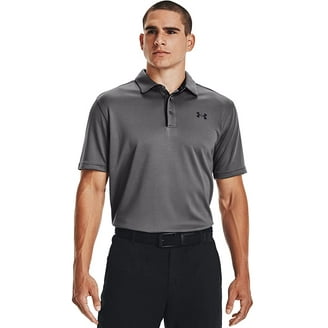 (取寄) アンダーアーマー ゴルフ メンズ テック ポロ Under Armour Golf men Tech Polo Team Orange/Graphite/Graphite Under Armour Men's UA Tech Polo Golf Shirt, Team Orange/Graphite