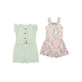 thumbnail image 5 of Little Lass Infant Girls' 2 Pack Ruffle Romper, Sizes 12M-24M, 5 of 6