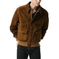 thumbnail image 2 of Landing Leathers Men Air Force A-2 Leather Flight Bomber Jacket, 2 of 4