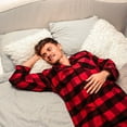 thumbnail image 5 of NORTY Big Men's Flannel Cotton Blend Sleepwear Pajama Sets Warm Soft Loungewear, 5 of 16