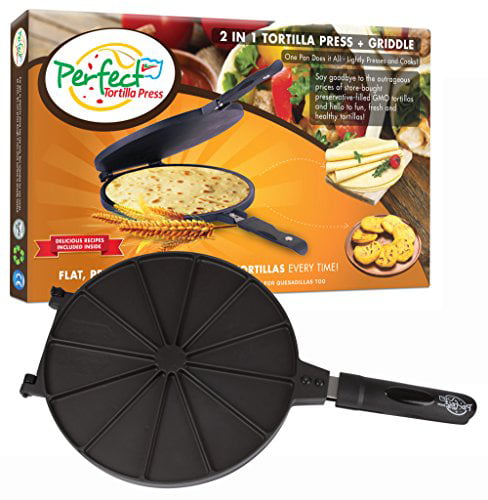 Details about   JW_ 8Inch Portable Aluminum Non-stick Pie Tortilla Maker Press Pan Kitchen Too 