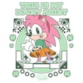 thumbnail image 2 of Mens Sonic the Hedgehog My Lucky Clover Amy T Shirt, 2 of 5