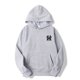thumbnail image 3 of Sudadera con capucha de color liso para hombre y mujer, suéteres de manga larga, sudaderas informales holgadas con cuello redondo, camisetas inferiores, pulóveres, 3 of 5