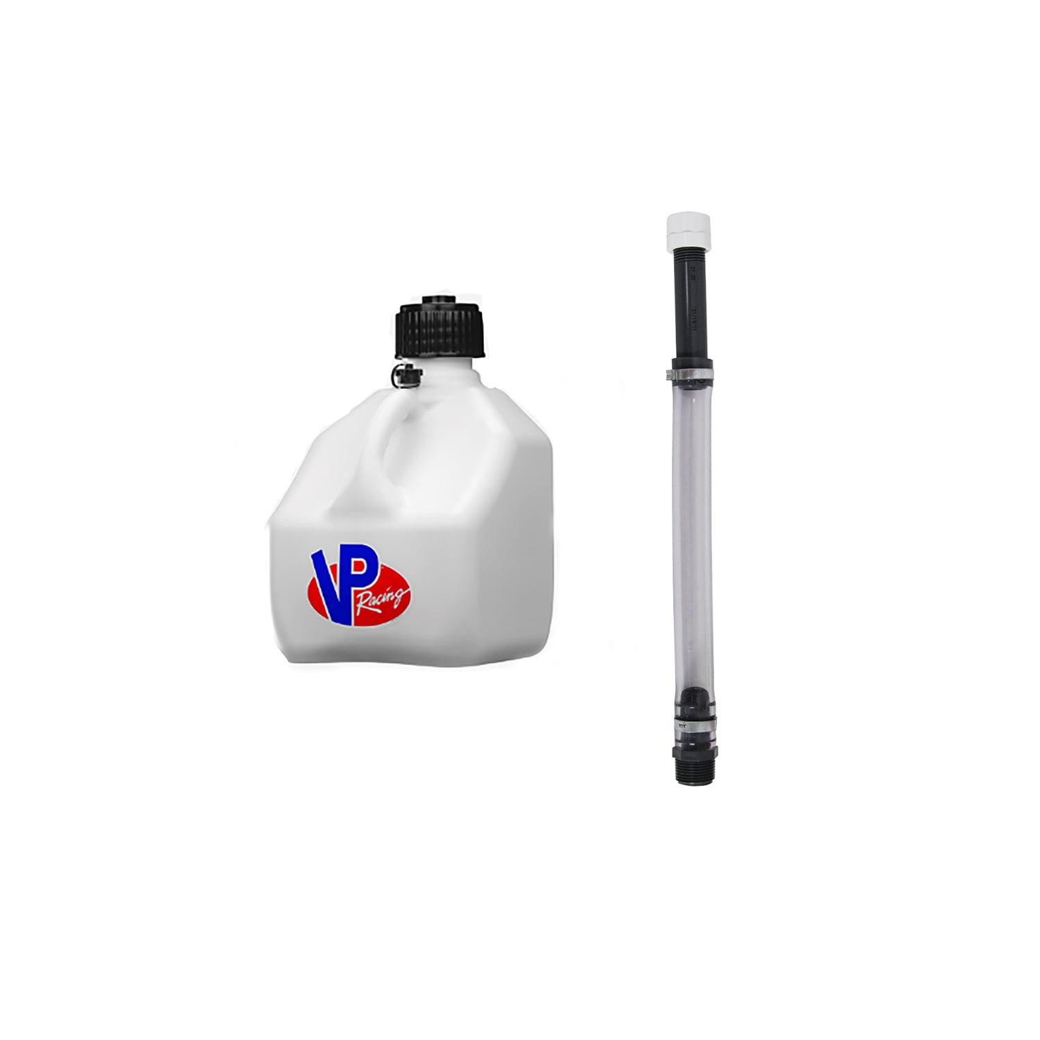 VP Racing Fuels 3 Gallon Heavy Duty Racing Utility Jug and 14 Inch Hose Kit 