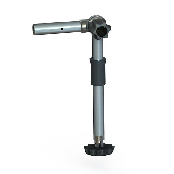 Taco Boat Sunshade Mount T10-3000-6 Used With ShadeFin Boat Sunshade; Adjustable Rod Holder Mount; 316L Stainless Steel; With Locking Knob/Self-Aligning Notch/Pin-Locking Hole