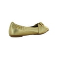 thumbnail image 3 of Fitflop Womens Twiss Leather Ballerina Flat Shoes, Artisan Gold, US 6.5, 3 of 3