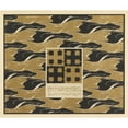 thumbnail image 2 of Koloman Moser 14x12 Black Ornate Wood Framed Double Matted Museum Art Print Titled: Ein Marientag Buntpapier (A Mary's Day Decorated Paper) (1901), 2 of 5