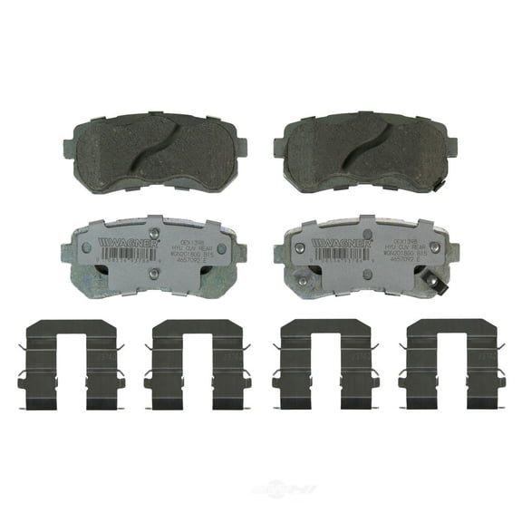 Disc Brake Pad Set Fits select: 2010-2016 HYUNDAI TUCSON, 2010-2013 KIA FORTE
