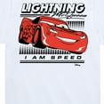 thumbnail image 3 of Disney's Cars - Lightning Mcqueen I Am Speed - Boy's Toddler & Youth Short Sleeve Graphic T-Shirt, 3 of 5