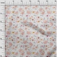 thumbnail image 2 of oneOone Cotton Jersey Blush Pink Fabric Watercolor Floral Sewing Craft Projects Fabric Prints By Yard 58 Inch Wide, 2 of 4