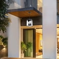 thumbnail image 6 of Melucee 4-light Outdoor Pendant Light for Porch, Black Outdoor Hanging Light Fixture with E12 Light Holder, 6 of 7