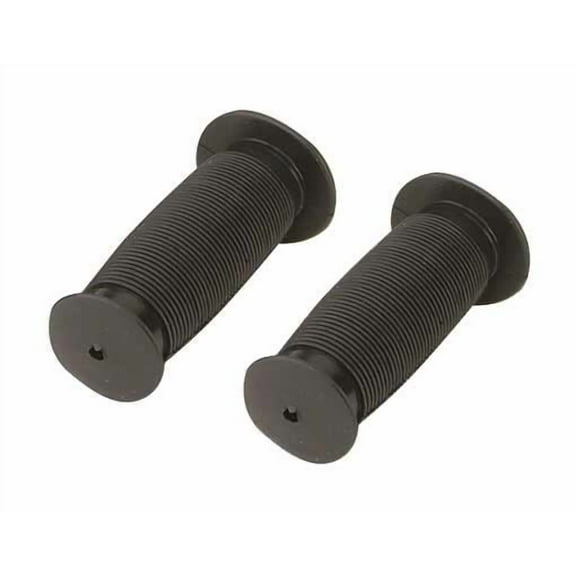 Mushroom Grips 12" Black.Bike grips, bicycle grips, bmx grips, lowrider grips, beach cruiser grips, mountain bike grips