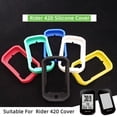 thumbnail image 2 of Allume Silicone Code Cover with High-Definition Film for Bryton Rider 320 420 Red, 2 of 5