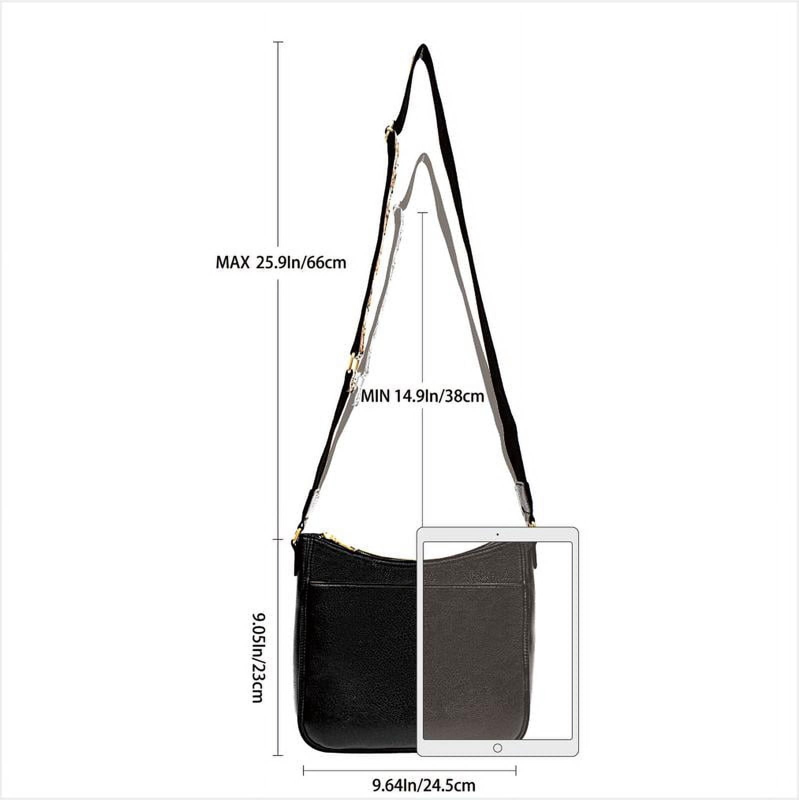 Badiya Crossbody Bags for Women Trendy Vegan Leather Hobo Handbags With Adjustable Strap Shoulder Bucket Bags