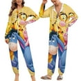 thumbnail image 6 of Winnie The Pooh Women Men Pajamas Zipper Onesie Jumpsuit Hooded One Piece Sleepwear, 6 of 8