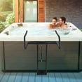thumbnail image 2 of Hydraulic Spa Cover Lift Hot Tub Cover Lift Mounts on Both Top Sides Idea for Various Sizes of Rectangular Bathtubs, Hot Tubs and Spas Adjustable Width, 2 of 8