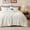 02 White, variant on U by Bedsure Fluffy Gray Comforter Set Queen, 3 Pieces Super Soft Faux Fur Fleece Queen Bedding Set, 1 Luxury Shaggy Fuzzy Comforter with 2 Pillowcases