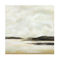 Victoria Borges 'Cloudy Coast II' Canvas Art