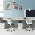 thumbnail image 1 of Homy Casa 2 Packs Compact Rolling Desk Chair for Student, 1 of 9