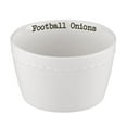 thumbnail image 4 of 47th & Main Football Themed Ceramic Serveware, Chili Condiment Set, Football, 4 of 4