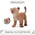 thumbnail image 7 of Ksopiavobs Animal Figures - 6pcs Realistic Lions Action Model - Plastic Wild Animal Learning Party Favors Toys - Educational Forest Farm Toys Birthday Cupcake Topper for Boys Girls Kids Toddlers, 7 of 7