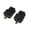 AMACOR Upper Pivot Bar Set - Black, variant on WRS 3" Slotted Pivot Bar with U-Shaped Head