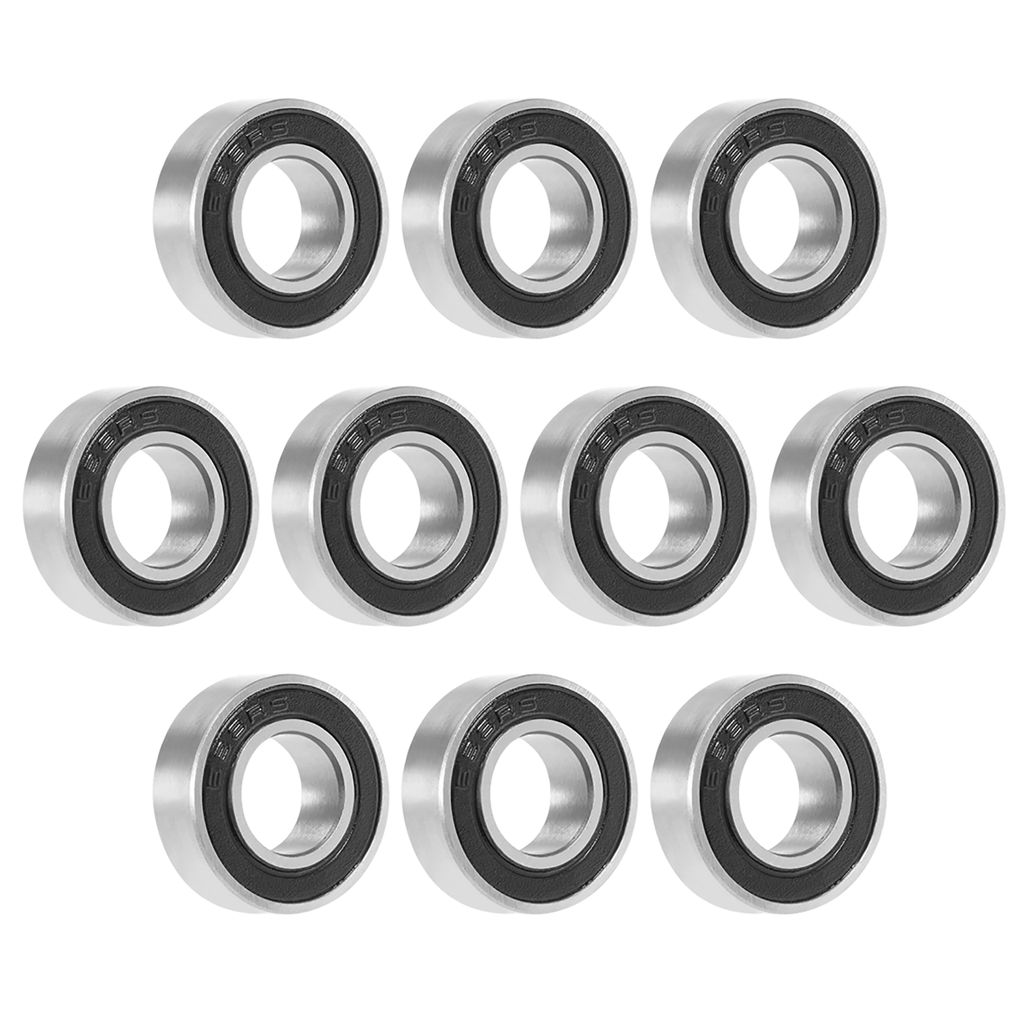 Deep Groove Ball Bearing 8x16x5mm Double Sealed ABEC-3 Bearings 5-Pack 