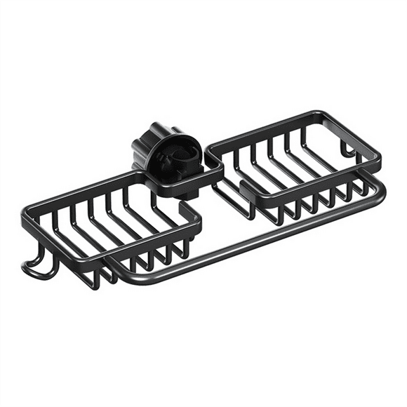 Sink Faucet Organizer, Dish Sponge Holder Kitchen Sink Organizer, Kitchen Sink Organizer, Hanging Faucet Drain Rack