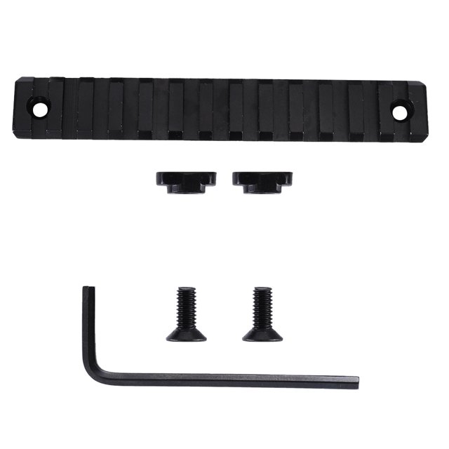 Riel de caza Riel de guardamanos de aluminio Accesorio portátil para herramientas de caza al aire libre para M-Lok 13 ranuras sidaley OD000858-05