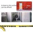 thumbnail image 3 of Cinta de advertencia amarilla 'CAUTION' (25 m * 4,8 cm), cinta adhesiva de barrera de advertencia, fuente negra en negrita, máxima legibilidad del texto, adecuada para lugares de trabajo y áreas peli, 3 of 5