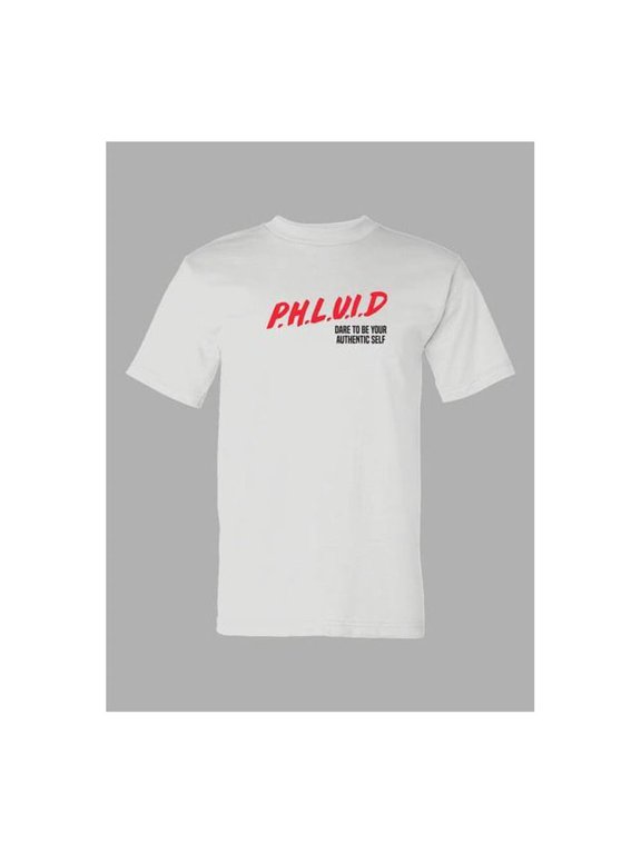 Gender Inclusive Crewneck Graphic T-Shirt - Bright White L