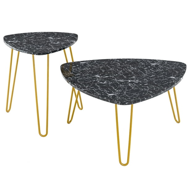 Home Nesting Tables Set Of 2 Coffee Table Decor For Living Room Office Apartment Piece - Small Coffee Table Set Home Nesting Tables Set Of 2 Coffee Table Decor For Living Room Office Apartment Piece - Small Coffee Table Set