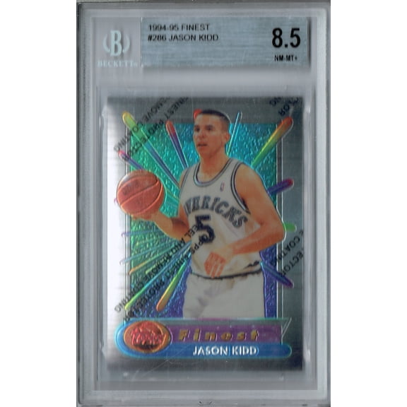 BGS 8.5 Jason Kidd 1994 Topps Finest #1 Coating Rookie Card