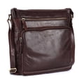 thumbnail image 1 of Bolso bandolera LEDERBUCK Olga Large de piel suave marrón, 1 of 9