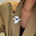 thumbnail image 7 of SSBSM Brooch Halloween Light-up Pumpkin Ghost Brooch Spooky Flashing Decoration for Festive Atmosphere Party Props, 7 of 7