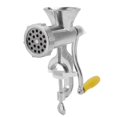 thumbnail image 2 of Manual Meat Grinder, Composite Wood Silver Meat Grinder Incisive Blade  For Pork, 2 of 8