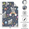 thumbnail image 3 of Dreamtimes Cute Koala Kitchen Dish Towel 1 Pack, Soft Absorbent Dishcloths Reusable Hand Towel Washable Tea Towels for Home Kitchen Bar Table Decor, 28 x 18 Inch, 3 of 7